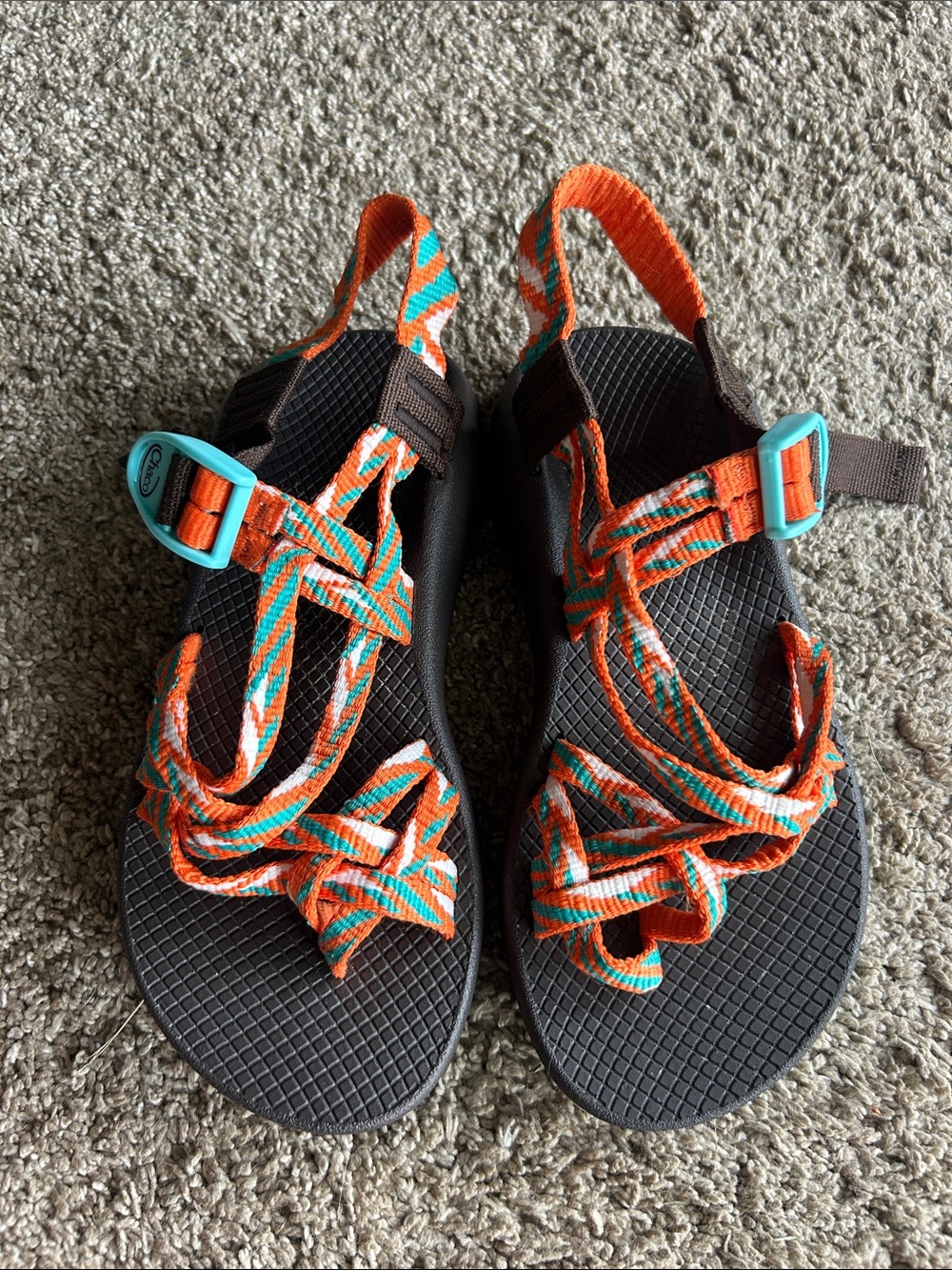 Chicos ZX2 classic strappy Aztec hiking sandals size 6